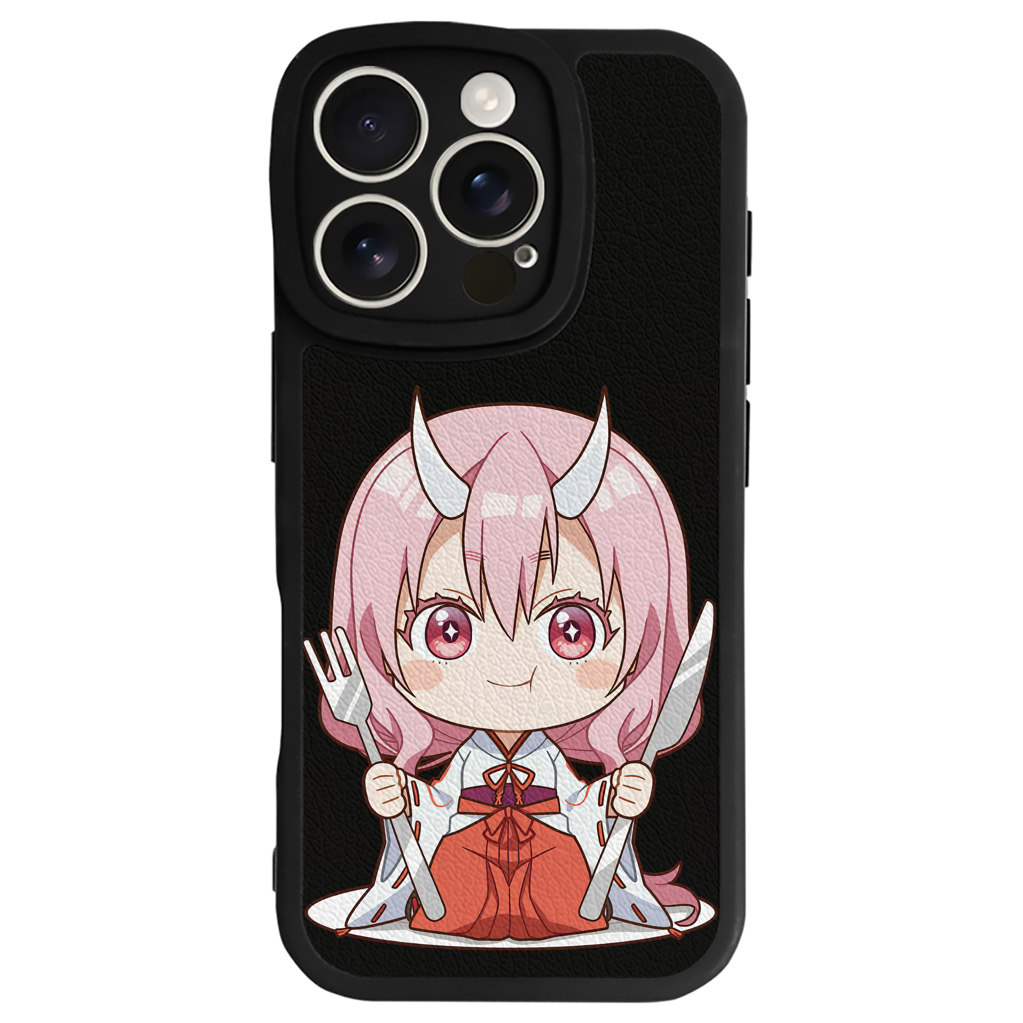 （画像用） 転スラ Regarding Reincarnated to Slime 【iPhone 16シリーズ対応】シリコンスマホケース（レザー調） 材質：シリコン